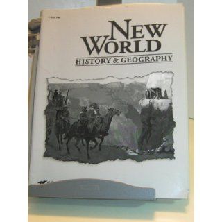 New World History and Geography 6th grade curriculum (Teacher Quiz Key 6, Sixth Grade Curriculum) Beka Book Books