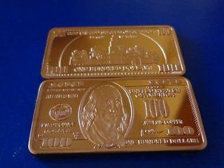 Lot of 50 X 1 Troy Oz Copper $100 Dollar Bullion Bar .999 fine/ingot/pure 