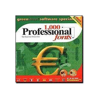 Greenstreet Software 1000 Professional Fonts Software