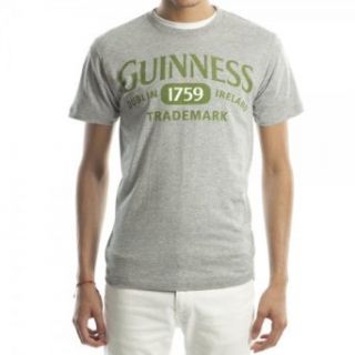 Unknown Men's Guinness 1759 Logo Heathered T Shirt Clothing