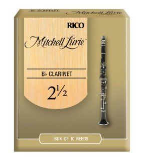 Mitchell Lurie Bb Clarinet Reeds, Strength 2.5, 10 pack Musical Instruments