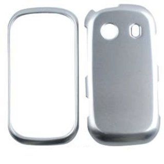 For Samsung Seek M350 Silver Glossy Case Accessories Cell Phones & Accessories