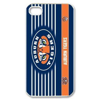 Custom Auburn Tigers Back Cover Protective Case for iPhone 4,4S Cell Phones & Accessories
