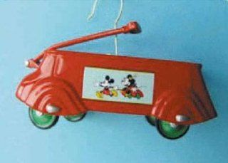 1937 Mickey Mouse Streamline Express Coaster Wagon Sidewalk Cruisers 6th in Series 2002 Easter Hallmark Ornament QEO8516   Decorative Hanging Ornaments