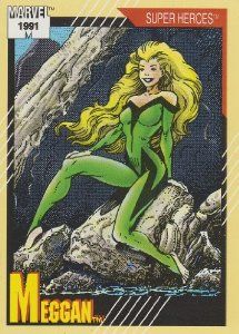 Meggan #37 (Marvel Universe Series 2 Trading Card 1991)  