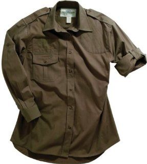 SA200 Long Sleeves Safari Shirt (Medium w Left Hand Pocket) Sports & Outdoors
