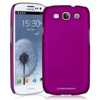 CaseCrown Lux Snap On Case for Samsung Galaxy S III GT I9300   Purple Amethyst Cell Phones & Accessories