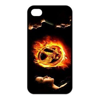 Custom The hunger Games TPU Back Cover Case for iPhone 4 4S PP 2766 Cell Phones & Accessories