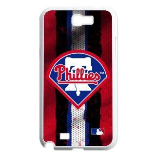 Custom Philadelphia Phillies Case for Samsung Galaxy Note 2 N7100 IP 22065 Cell Phones & Accessories