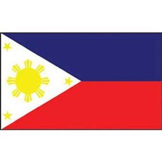 Philippines Flag 3ft x 5ft  Outdoor Flags  Patio, Lawn & Garden
