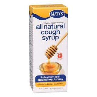 PACK OF 3 EACH  MATYS ALL NAT COUGH SYRUP 4OZ Health & Personal Care