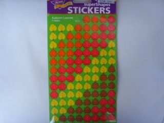 Autumn Leaves Stickers Teacher Resource Scrapbooking ; 8 Sheets 