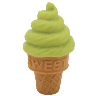 Ty Beanie Eraserz   Ice Cream Cone Green Toys & Games