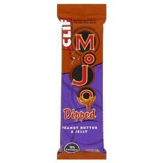 Clif Bar Peanut, Mojo Dipped Chocolate 1.59 OZ (Pack of 2)  Snack Peanuts  Grocery & Gourmet Food
