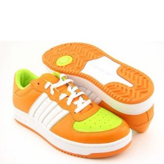 adidas Originals Men's Forum ADV Low Basketball Shoe,Orange/White/Slime,14 M ADIDAS Shoes