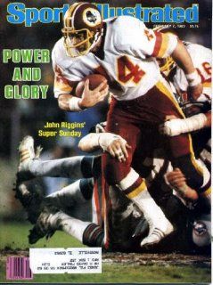 Sports Illustrated February 7 1983 John Riggins/Washington Redskins on Cover, Super Bowl XVII, Billy Olson/Pole Vault, The 3 Point Shot, Tamara McKinney/Skier Sports Illustrated Books