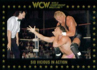1991 WCW Collectible Wrestling Card #43  Sid Vicious  Sports Related Trading Cards  Sports & Outdoors