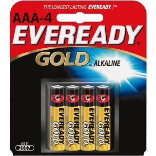 ENERGIZER AAA4 EVEREADY AAA Alkaline Battery Health & Personal Care