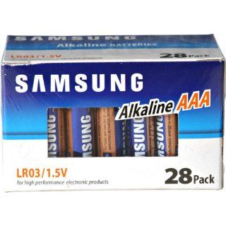 Samsung L3285WDPA3 Alkaline AAA Battery (28 Pack) Electronics