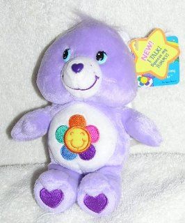 2005 Care Bears 7" Plush Talking Harmony Bear Bean Bag Doll   Runs on Replaceable Batteries Toys & Games