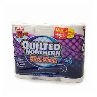 Quilted Northern Bathroom Tissue, Ultra Plush Mega Rolls 18 ea Health & Personal Care