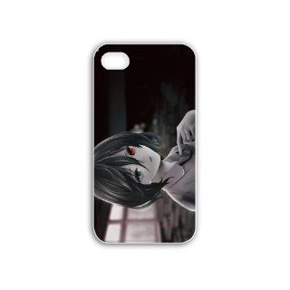 iphone 4/4S Diy Mobile Case Dustprooof Back Cover Scratchproof Carring Case Protector Kit with Animation Movie Pictures Most Beautiful Cartoon Photos mei misaki Cell Phones & Accessories