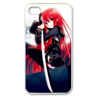 Shakugan no Shana Anime girl Snap on Hard Case Cover Skin compatible with Apple iPhone 4 4S 4G Cell Phones & Accessories