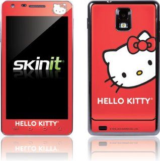 Hello Kitty Cropped Face Red   samsung Infuse 4G   Skinit Skin Cell Phones & Accessories