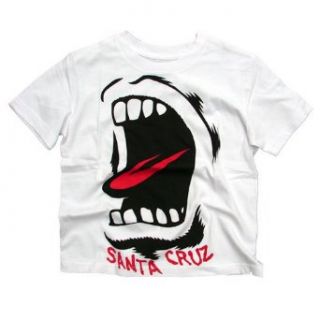 Santa Cruz Big Hand T Shirt, White, 2T Clothing