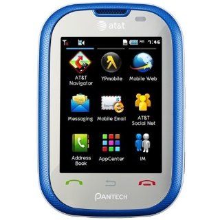 Pantech Pursuit P9020 Blue AT&T Cell Phone Cell Phones & Accessories
