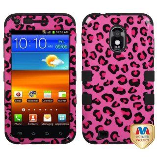 MyBat SAMD710HPCTUFFIM005NP Rugged Hybrid TUFF Case for Samsung Galaxy S2/Epic 4G Touch/D710   Retail Packaging   Pink Leopard Cell Phones & Accessories