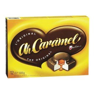 12 vachon the Original Ah Caramel Cakes, 336g Box, Made in Montreal Quebec Canada  Caramel Candy  Grocery & Gourmet Food