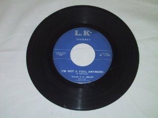 I'm Not A Fool Anymore + Teardrops More Teardrops [7 inch 45rpm record] Music
