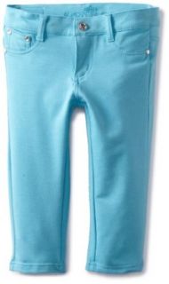 Almost Famous Girls 7 16 Knit Capri, Turquoise Energy, 7 Clothing