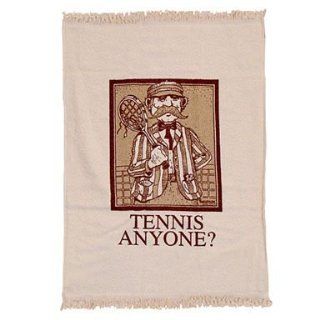Tennis Anyone? Decorative Hand Towel Sports & Outdoors