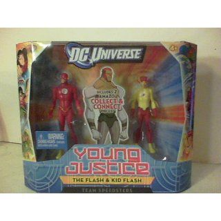 DC Universe Young Justice Flash And Kid Flash Figure 2 Pack Toys & Games