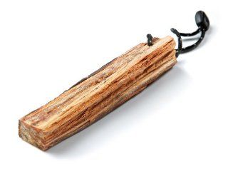 Light My Fire Tinder on a Rope Fatwood Natural Fire Starting Material (Approximately 6 x 1 x 1 Inch)  Camping Stove Fire Starters  Sports & Outdoors