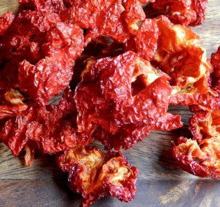 Hinterland Trading Trinidad Scorpion Pepper Dried Peppers Approximately 6 Pods Super HOT   Chile Pepper Plants  Patio, Lawn & Garden