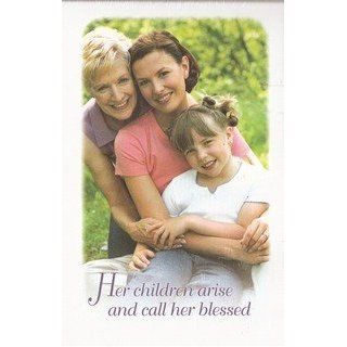 Church Bulletins Happy Mothers Day (Standard 11", CPH 84 0477 Her children arise and call her blessed Prov 3128 NIV) Concordia Publishing House Books
