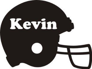 Personalized football helmet wall decal   Wall Decor Stickers