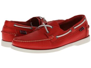 Sebago Docksides Mens Lace up casual Shoes (Red)