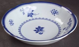 Spode Gloucester Blue (No Trim) Coupe Cereal Bowl, Fine China Dinnerware   Fine/