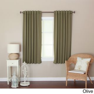 Insulated 72 inch Thermal Blackout Curtain Panel Pair