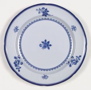 Spode Gloucester Blue (No Trim) Large Dinner Plate, Fine China Dinnerware   Fine