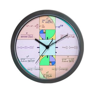  Golden Ratio Math Clock Wall Clock