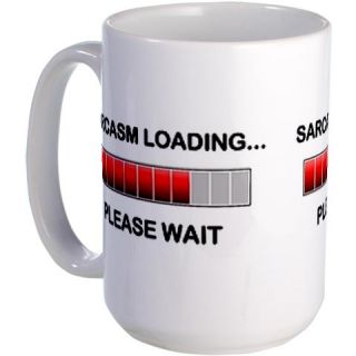  Sarcasm Loading Large Mug