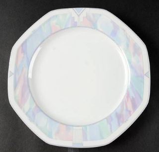 Savoir Vivre Celina Dinner Plate, Fine China Dinnerware   Multicolor Pastel Bord