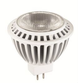Light Efficient Design LED425027K LED Light Bulb,12V 7W MR16 GU5.3 BiPin 40 Beam Angle 2700K 401 Lumens