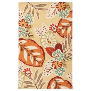 Hand hooked Greta Transitional Floral Indoor/ Outdoor Area Rug (33 X 53)