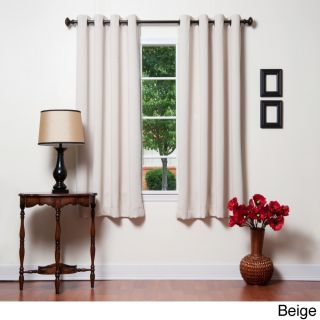 Grommet Top Thermal Insulated 72 inch Blackout Curtain Panel Pair
